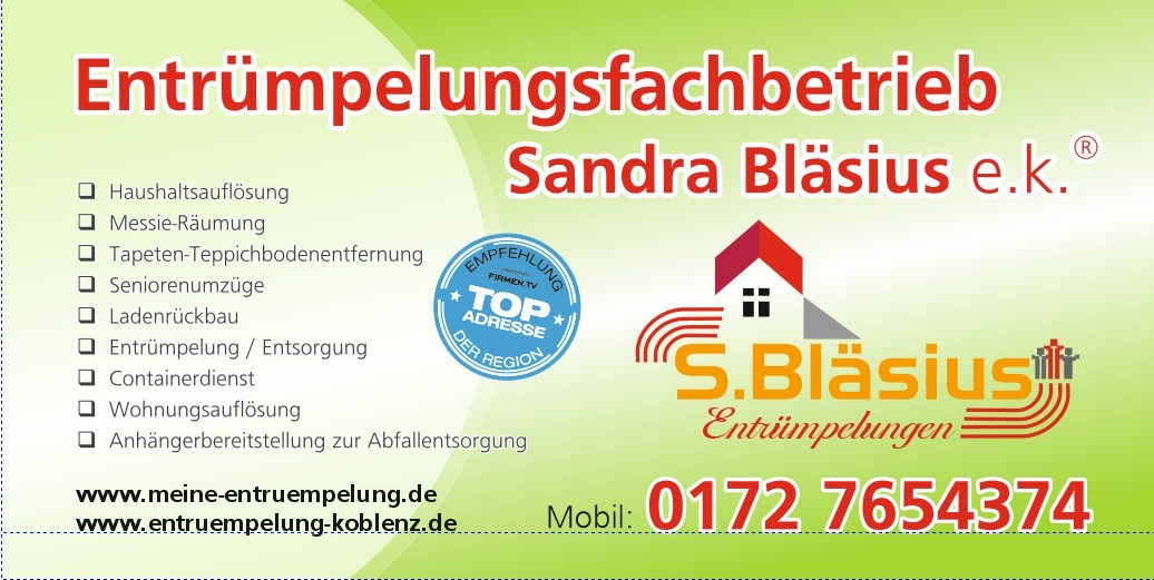 Entrümpelungsfachbetrieb und  Containerdienst Sandra Bläsius e.K.